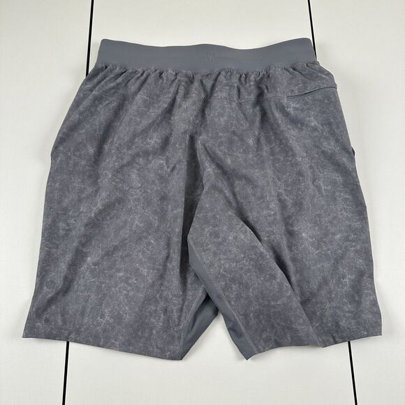 Lululemon The Short 9" Linerless Gravel Dust Asphalt Grey Mens Sz M - Picture 2 of 9